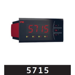 Indicator LED 5715D | Ieșire analogică și 4 relee