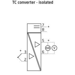 PR 3111 Isolated J/K Thermocouple Converter