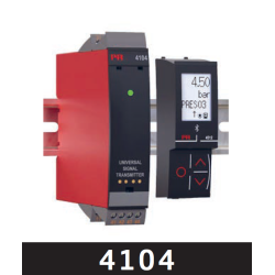 Universal uni-/bipolar signal transmitter 4104