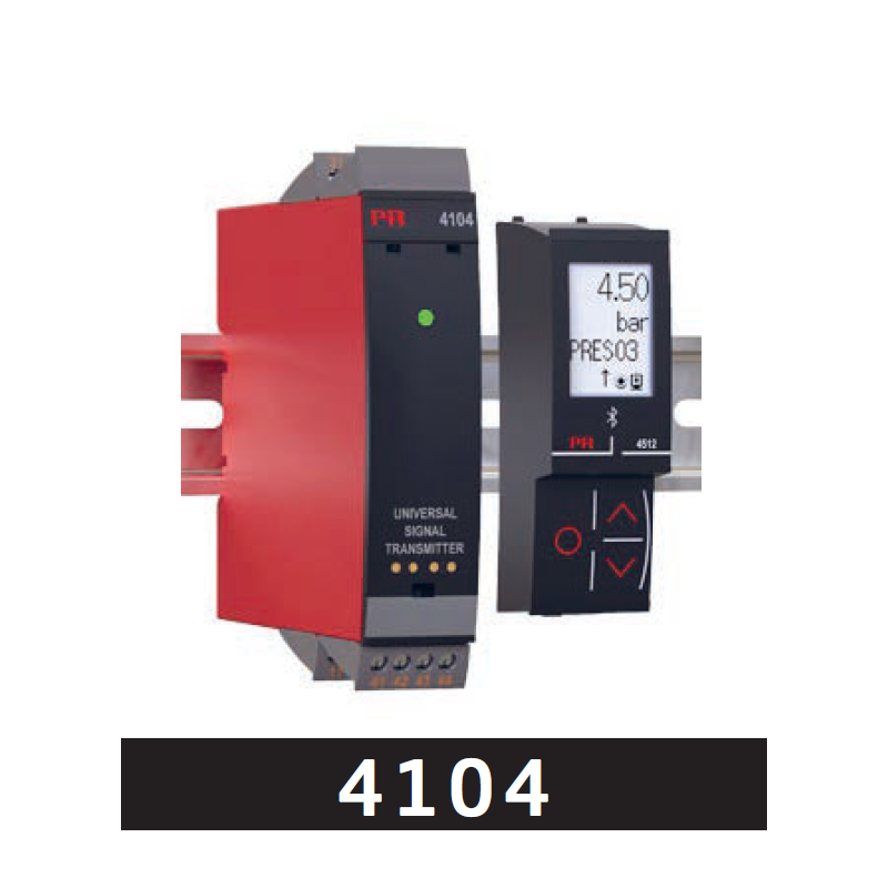 Universal uni-/bipolar signal transmitter 4104