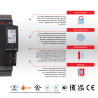Universal uni-/bipolar signal transmitter 4104