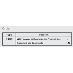 Isolated converter / splitter 3109