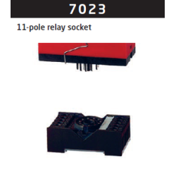 PR 7023 11-Pole Relay Socket | SYSTEM 2200