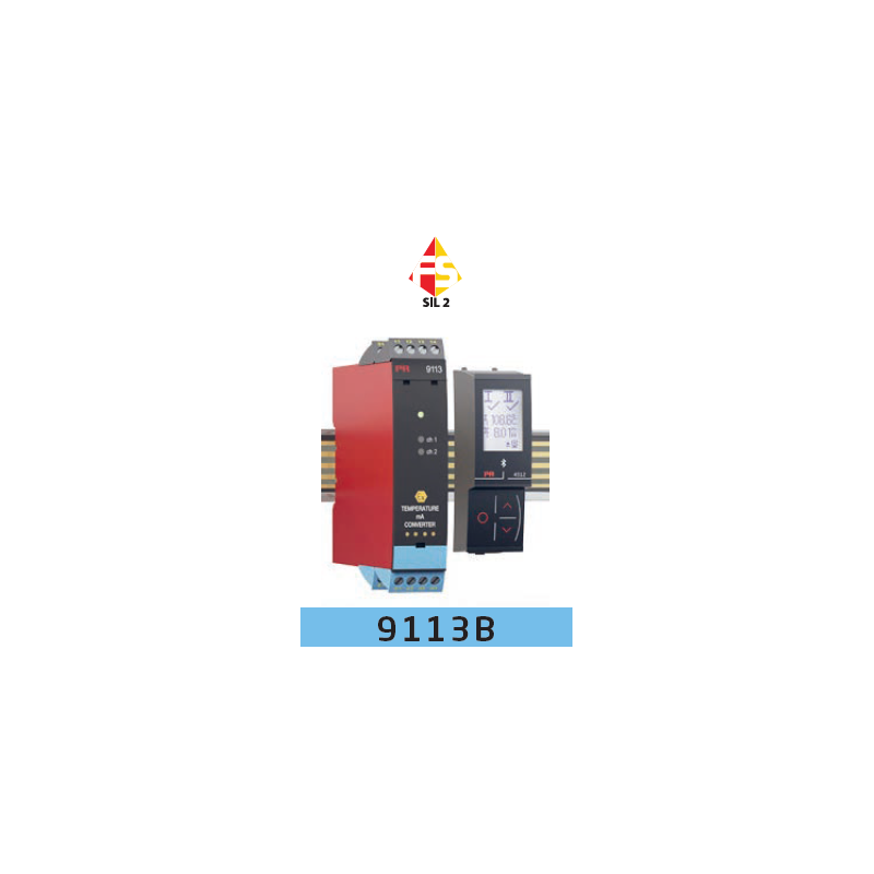 Temperature/mA converter 9113BB