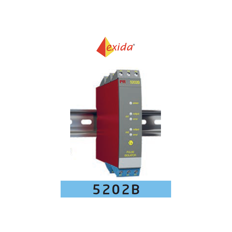 Izolator de impulsuri cu 2 canale 5202B2