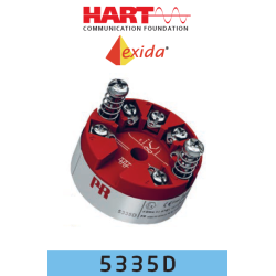 2-wire transmitter with HART 5 protocol 5335D