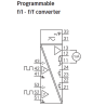 Programmable f/I-f/f converter 5223A1