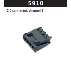 Conector CJC 5910 pentru canalul 1