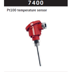 Pt100 temperature sensor ½"BSW, class A, 0/400 mm 7400A1A6