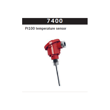 Senzor Pt100 clasa A 0/400 mm 7400A1A6
