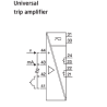 PR 4131 Universal Trip Amplifier, 2 Relays