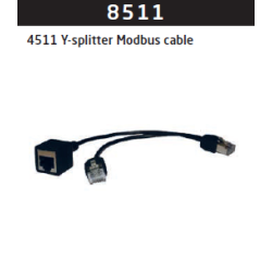 Cablu Modbus cu splitter Y 4511, 8511 | ATSEN