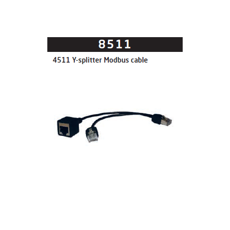 4511 Y-splitter Modbus cable 8511