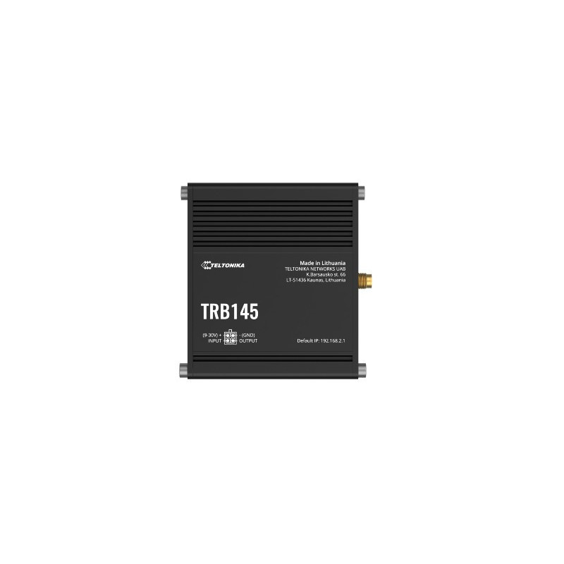 Gateway industrial TRB145 | 4G LTE Cat 1, RS485, Modbus