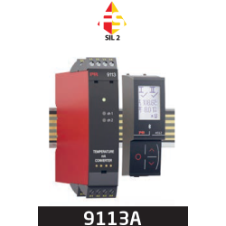Temperature / mA converter 9113AB