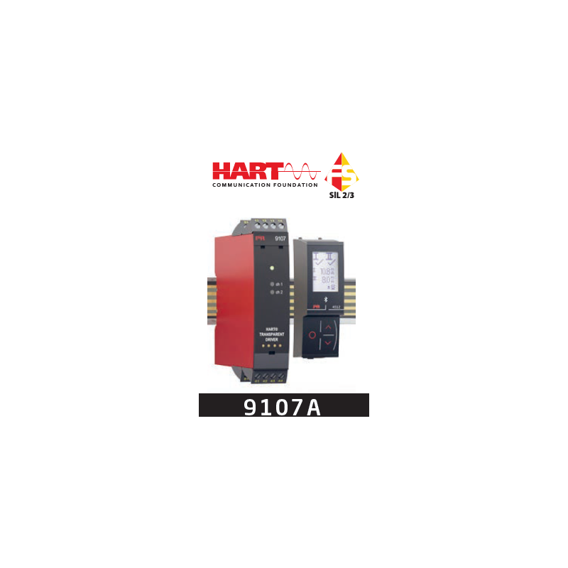 Driver HART transparent cu 2 canale 9107AB