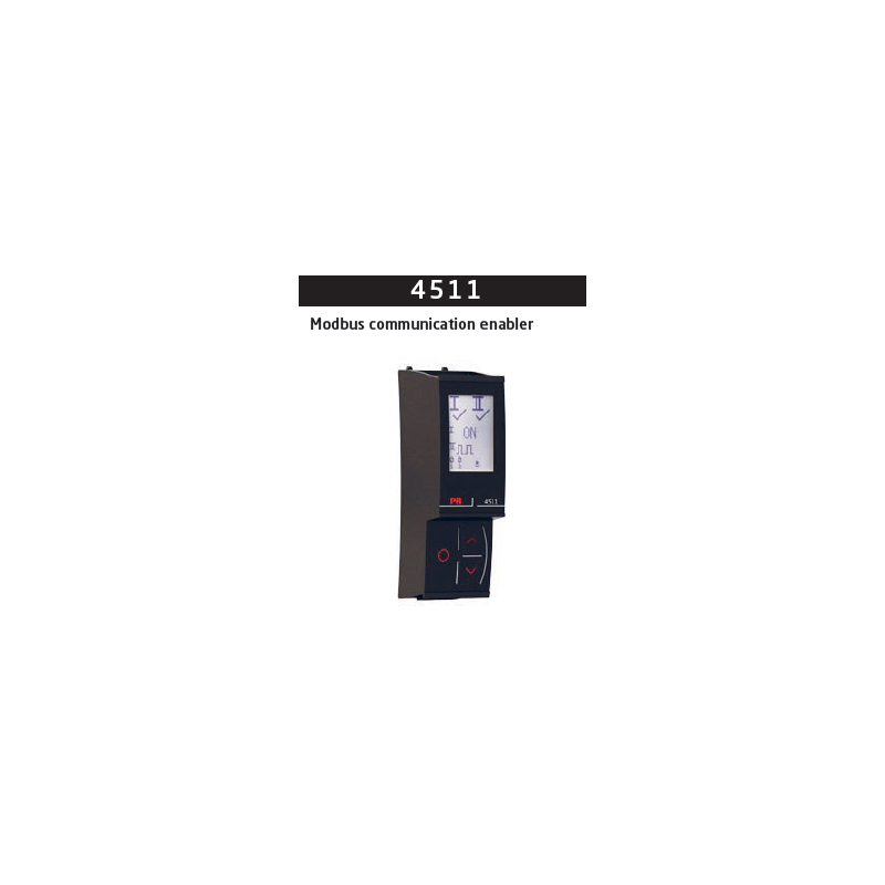 PR 4511 Modbus RTU Communication Display