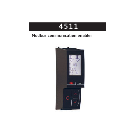 PR 4511 Modbus RTU Communication Display