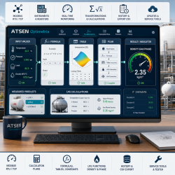 ATSEN Optimetria – software industrial MODBUS RTU/TCP