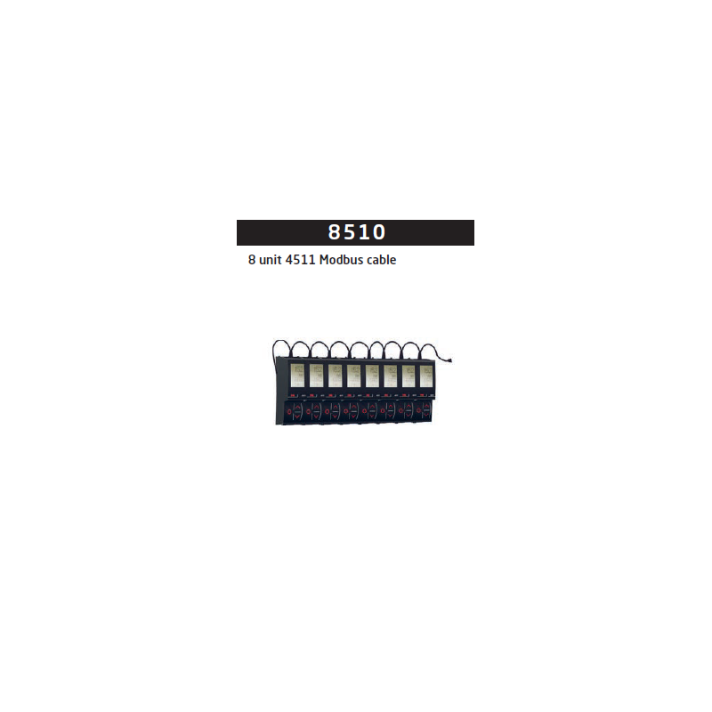 Cablu Modbus PR 8510 pentru 8 unități 4511 | ATSEN