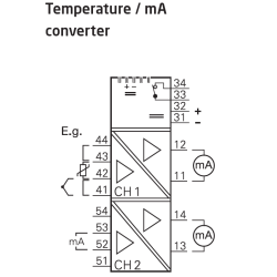 Convertor temperatură / mA PR 9113AA | ATSEN