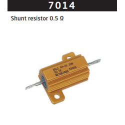 PR 7014 External Shunt Resistor, 0.5 Ohm