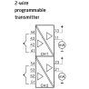 2-wire programmable transmitter 6334A2A