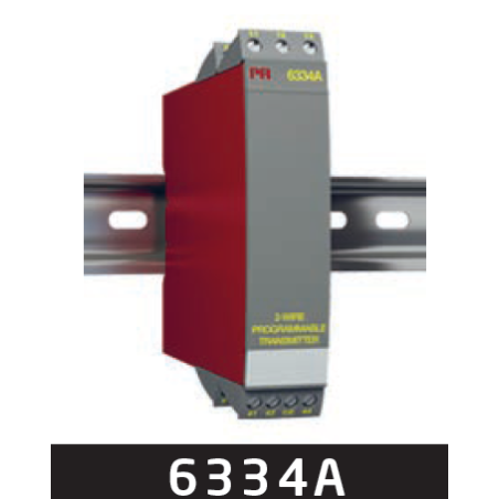 Transmițător TC cu 2 fire 6334A2A | 1 canal