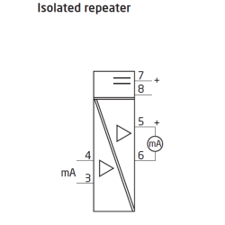 PR 3103 Isolated Current Repeater, 6.1 mm