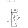 PR 3103 Isolated Current Repeater, 6.1 mm