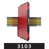 PR 3103 Isolated Current Repeater, 6.1 mm