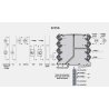 Universal frequency converter. analog output 3225A-N
