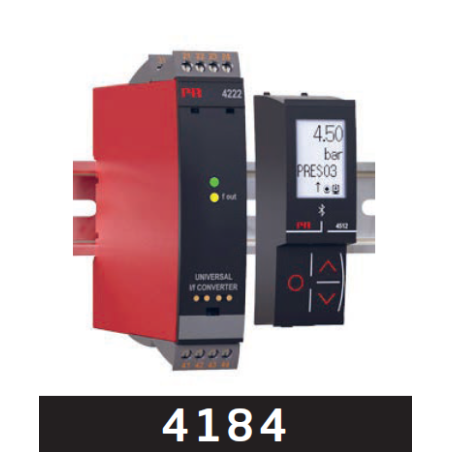 Universal uni-/bipolar signal transmitter 4184