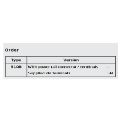 Isolated repeater/splitter 3108