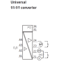 Convertor universal f/f–f/I PR 4225B | ATSEN