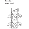Repeater / power supply 5104AB