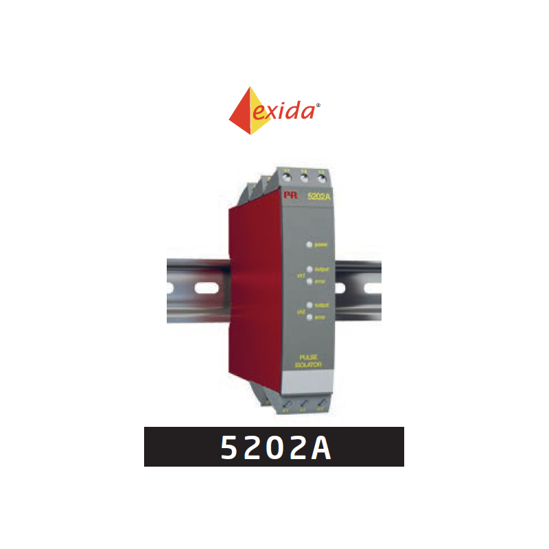 Izolator de impulsuri cu ieșiri releu 5202A2