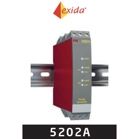 Izolator de impulsuri cu ieșiri releu 5202A2
